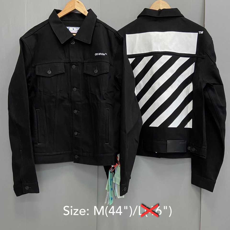 OFF- White jacket jean ยีนส์  📌(ทักเชทก่อนสั่งซื้อ) 