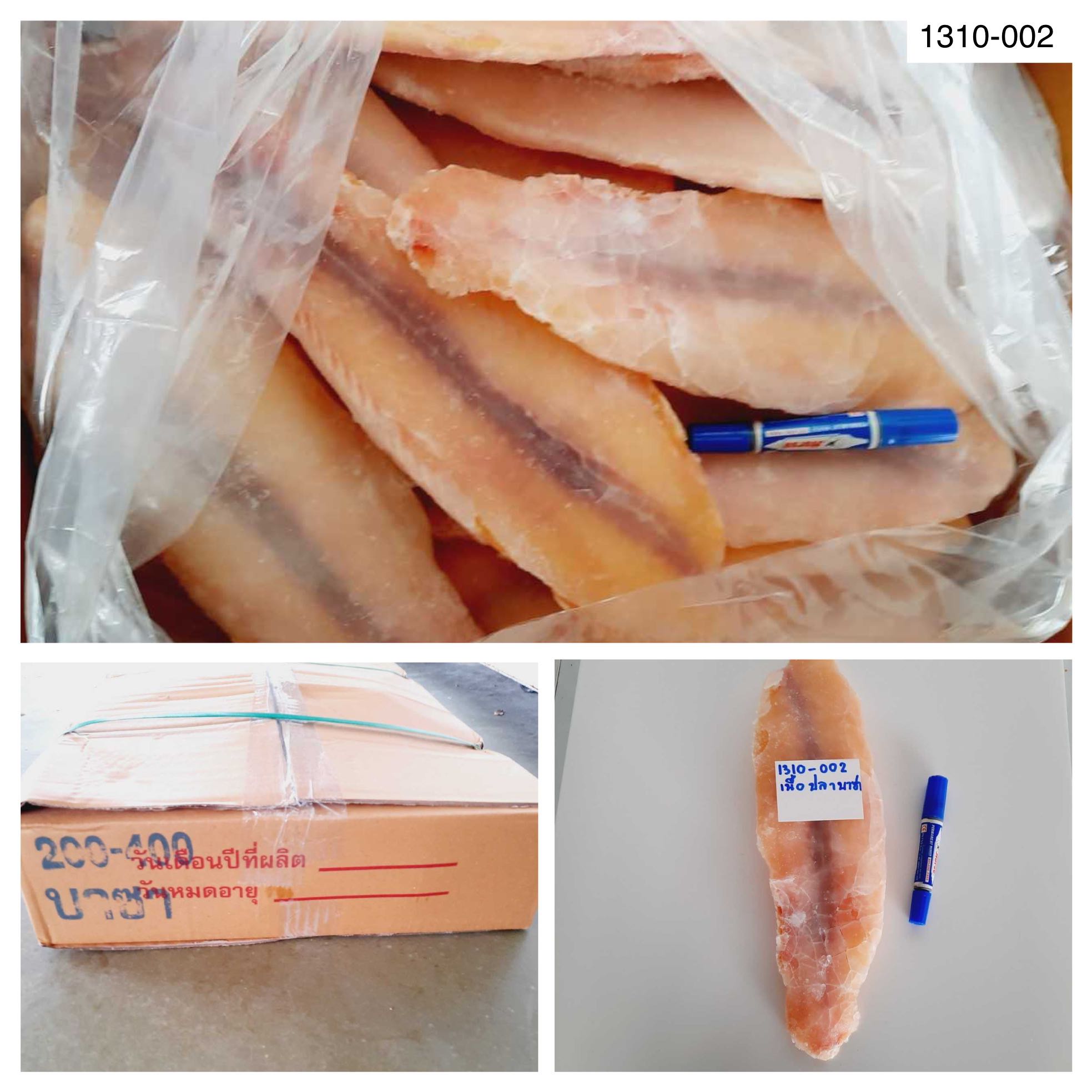 1310-002 ปลาบาซาA-ฟินเล 200/400 10x1กก.
