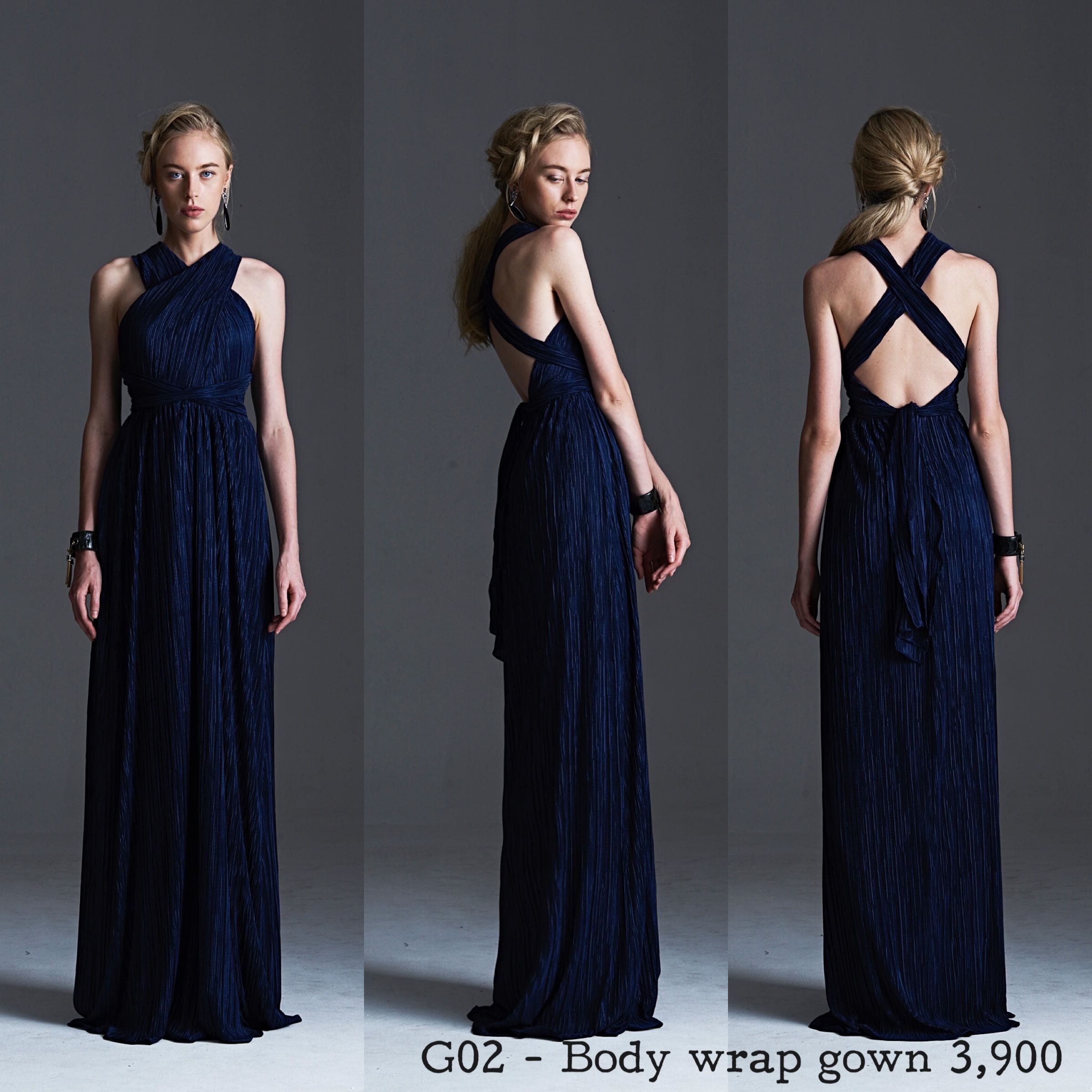 Final Sale - G02 Body wrap gown