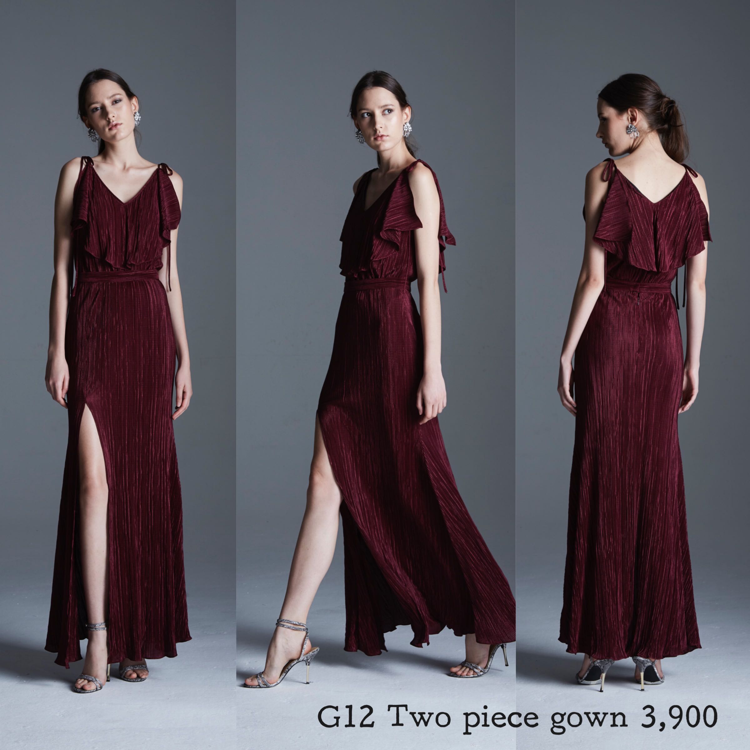 Final Sale - G12 Two piece gown