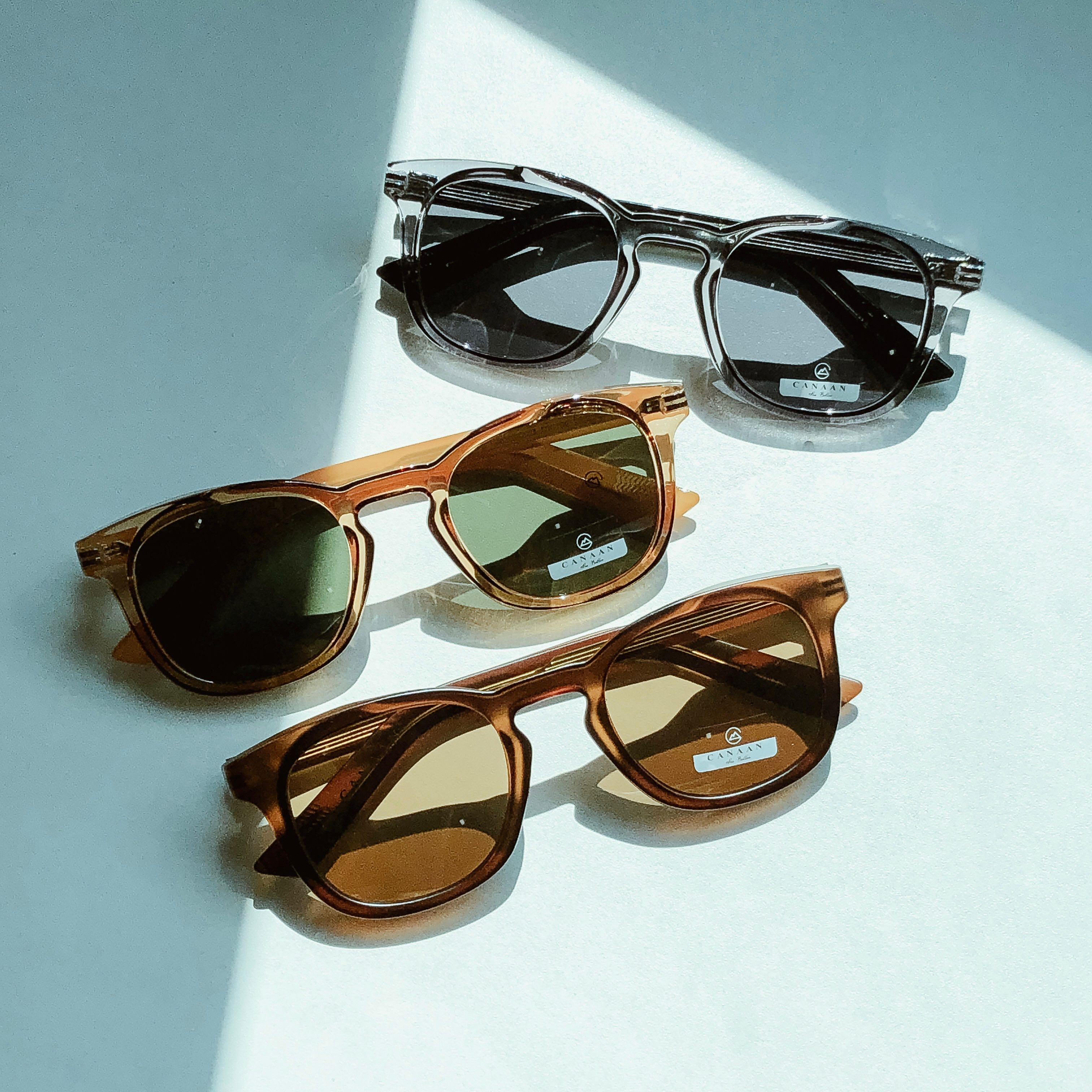 ICONIC Sunglass แว่นกันแดด อะซิเตท โดดเด่นมีเสน่ห์ สีสันของการเดินทาง เบาสบาย พกพาง่ายได้ทุกที
