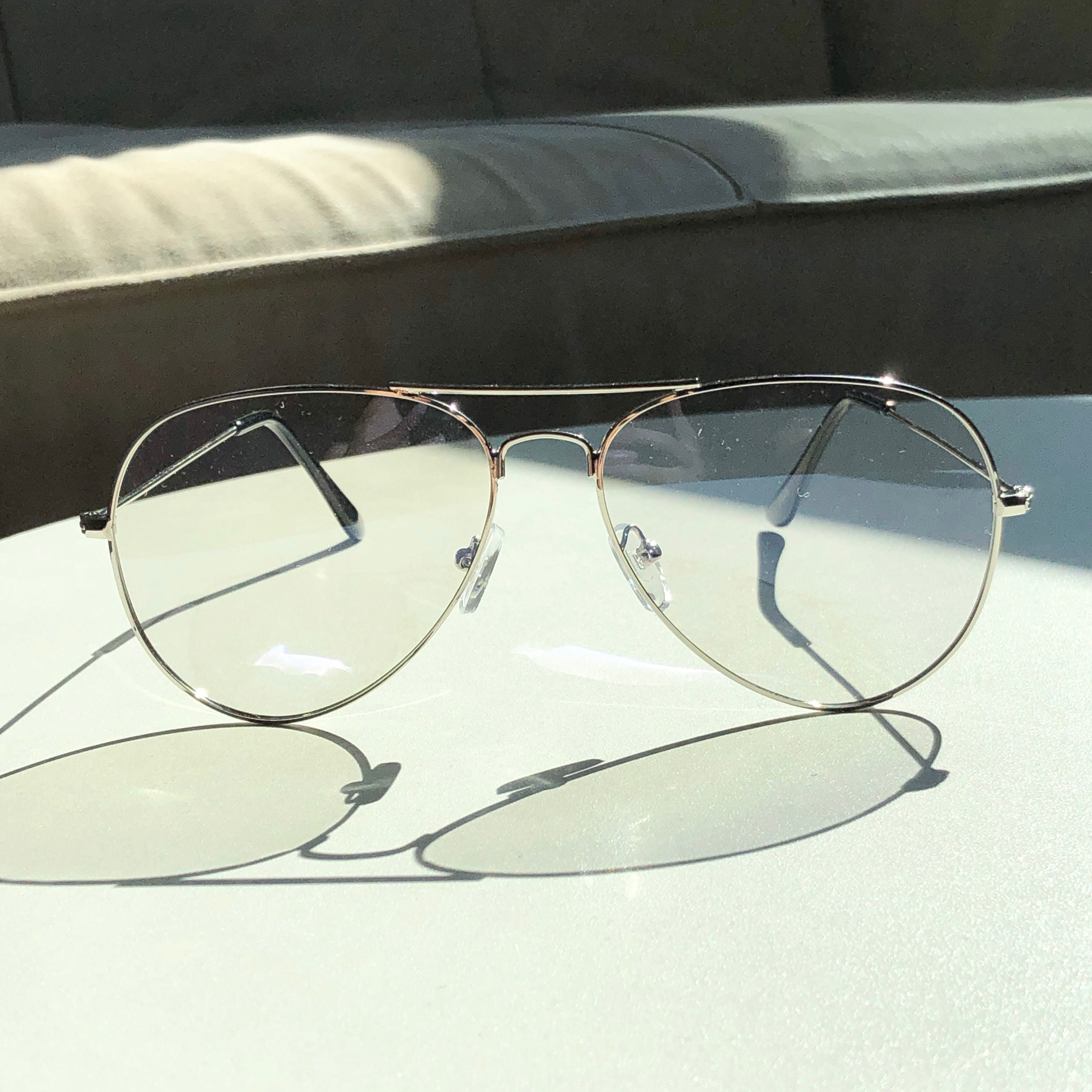 RB Aviator แว่นกรองแสงบลูบล๊อก+เปลี่ยนสีออโต้ เรย์แบน