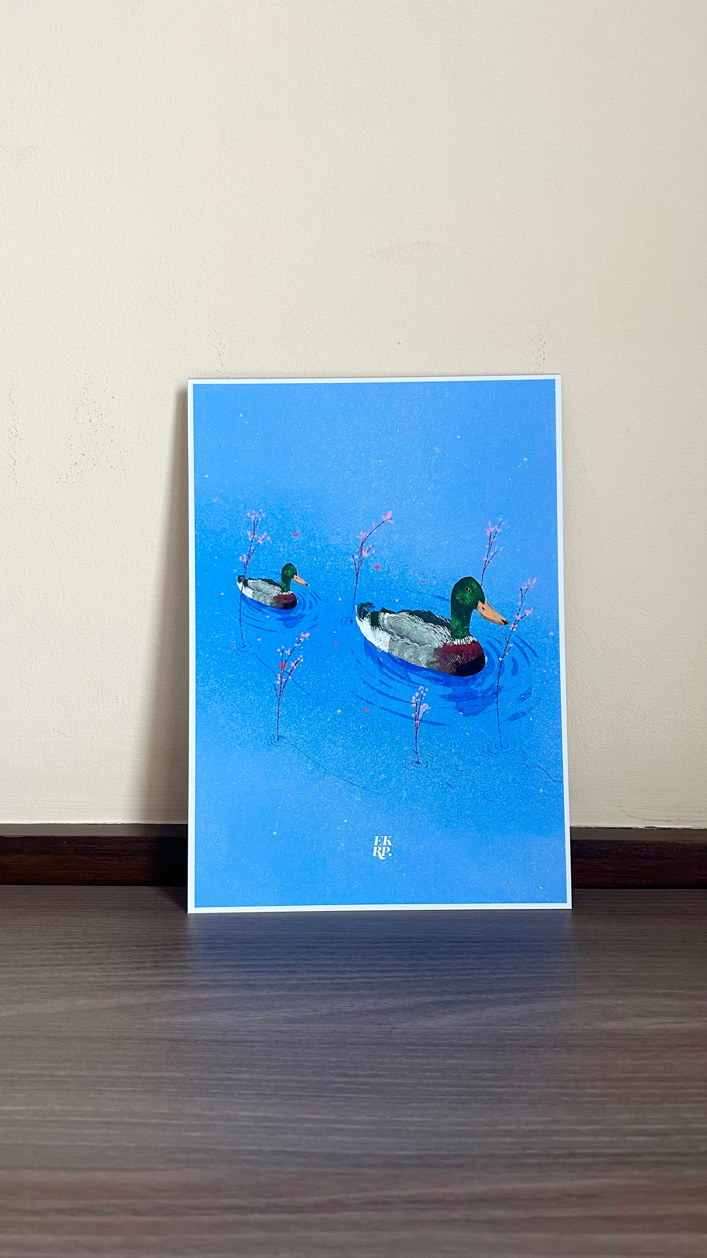 Follow my lead -A4 size, Art print