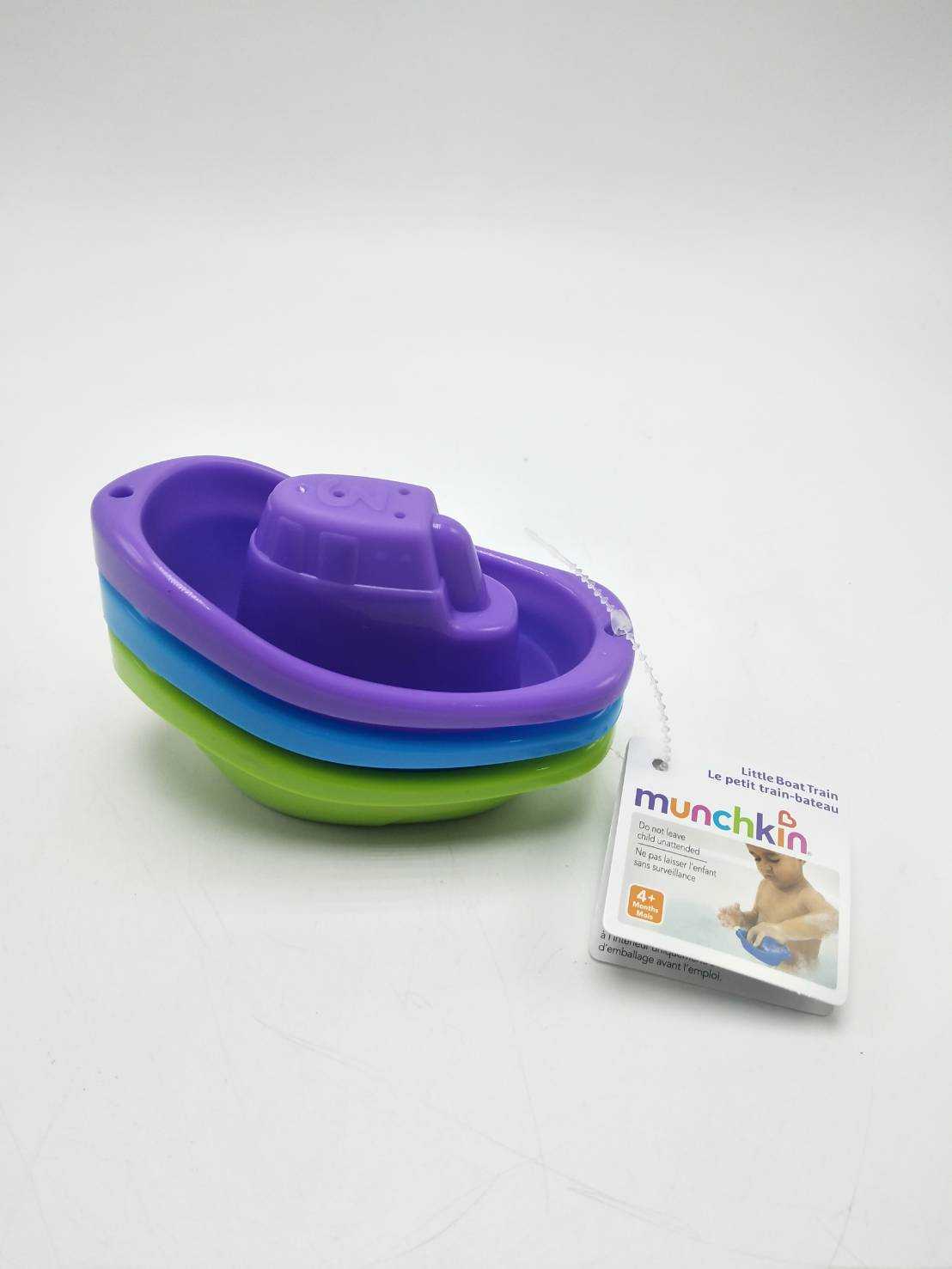 #ของเล่นในน้ำ Munckin : MNK44559 Little Boat Train