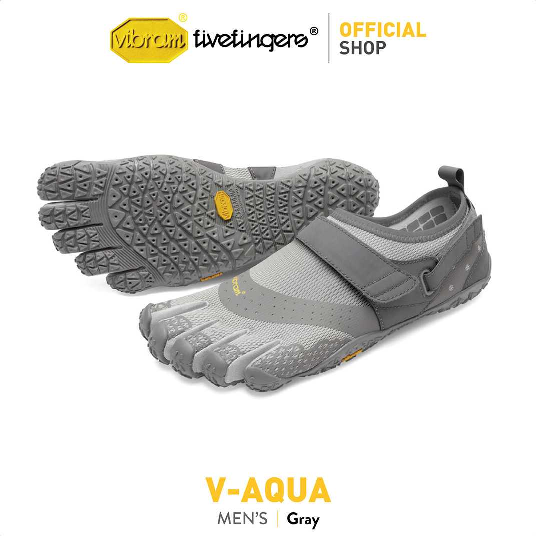 Vibram Fivefingers รองเท้าผู้ชาย รุ่น V-Aqua (Grey)
