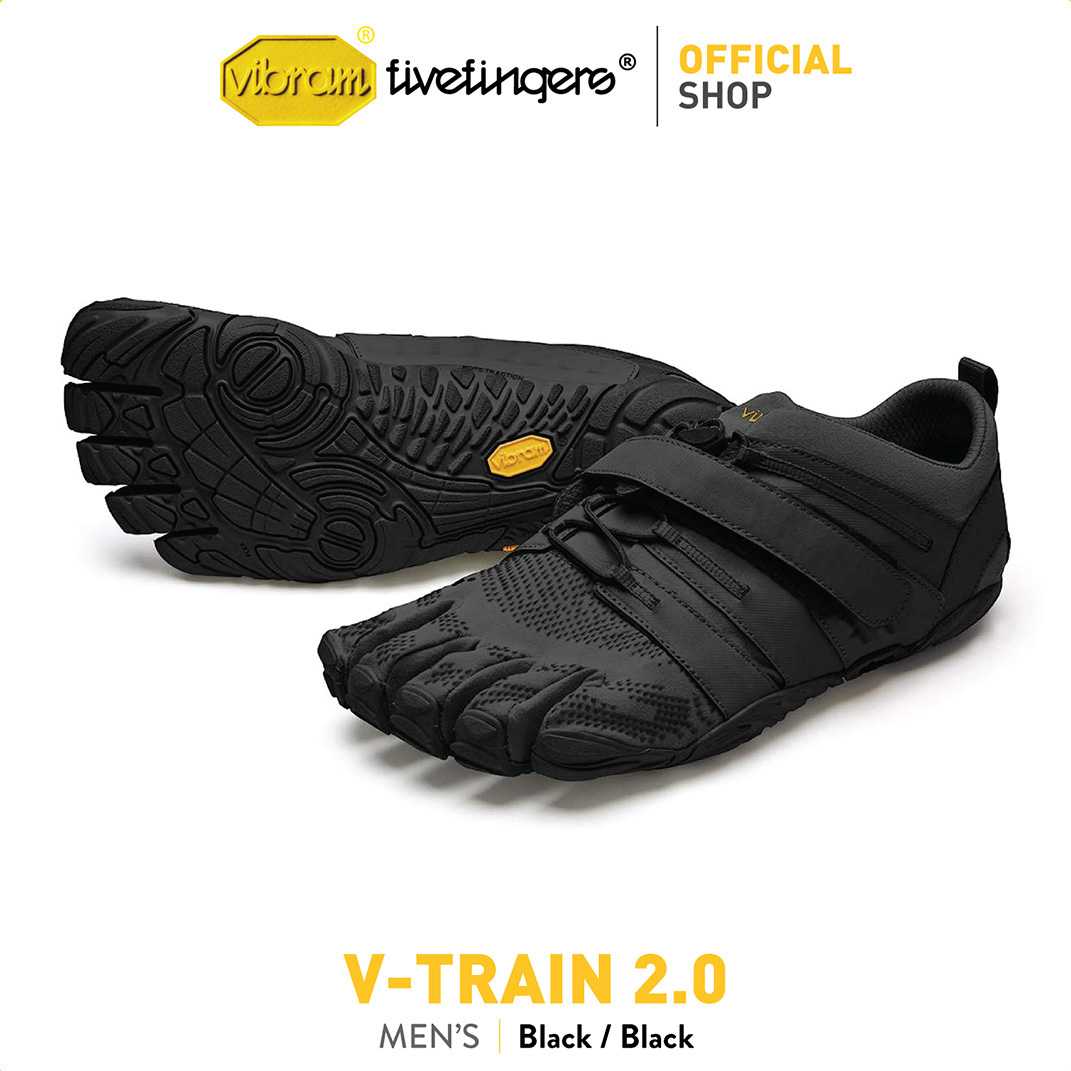 Vibram Fivefingers รองเท้าผู้ชาย รุ่น V-Train 2.0 (Black/Black)