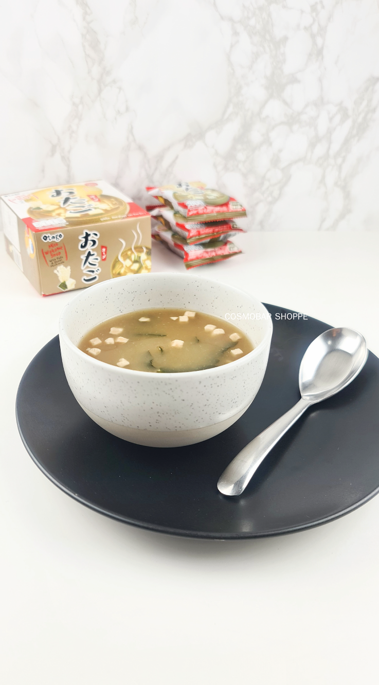 [หมดอายุ 04/05/24] อร่อยมาก! ซุป-มิโสะ-สไตล์ญี่ปุ่น! กึ่งสำเร็จรูป 36g.