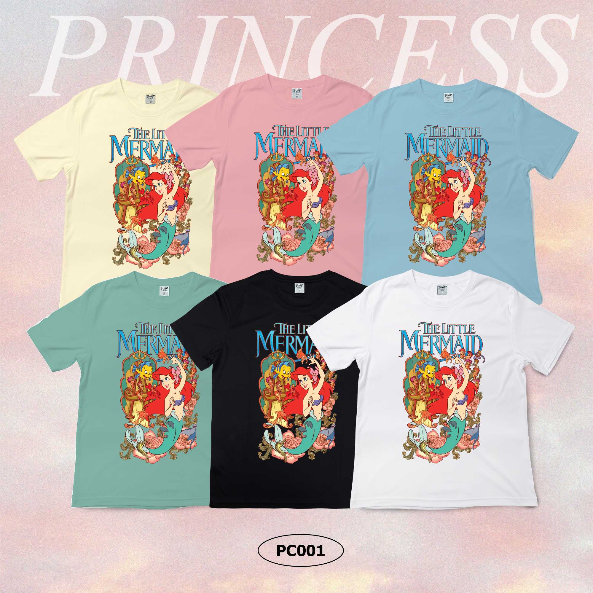 เจ้าหญิงแอเรียล PC001 -oversize