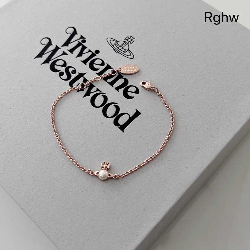 New Vivienne Westwood  bracelet Balbina  Shw / Rghw   📌(ทักเชทก่อนสั่งซื้อ)​ 