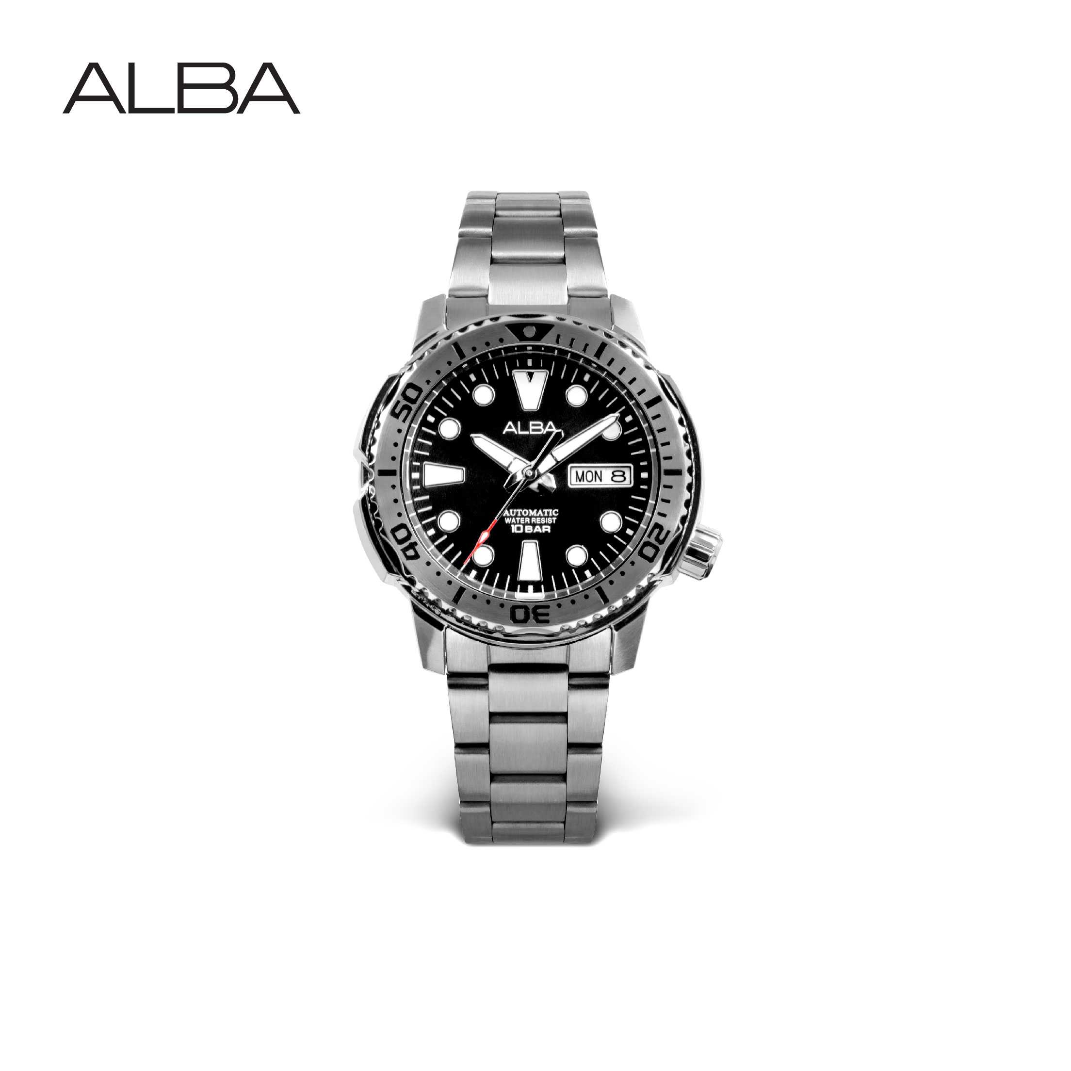 ALBA นาฬิกาข้อมือ Mini Tuna Automatic  รุ่น AL4603X ขนาด 43 mm.