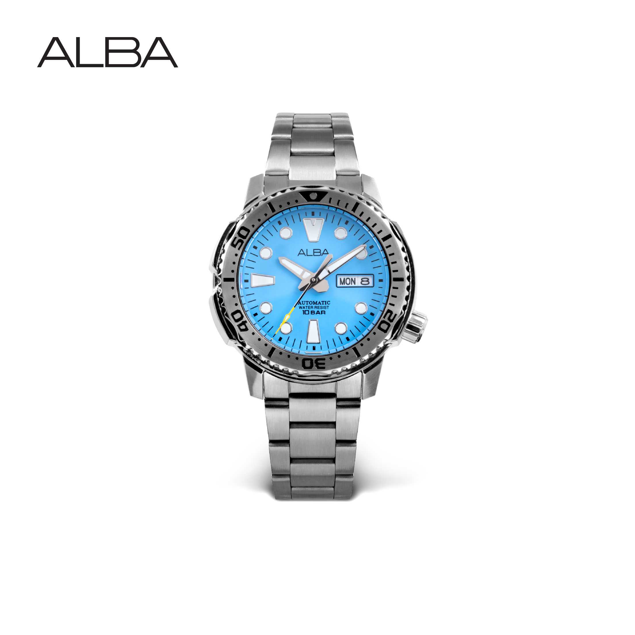ALBA นาฬิกาข้อมือ Mini Tuna Automatic  รุ่น AL4605X ขนาด 43 mm.