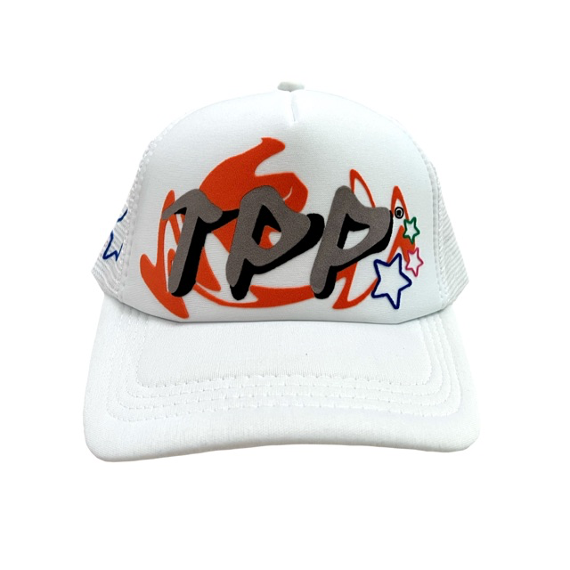 TPP® TRUCKER HAT SPACIAL COLOR ALL WHITE