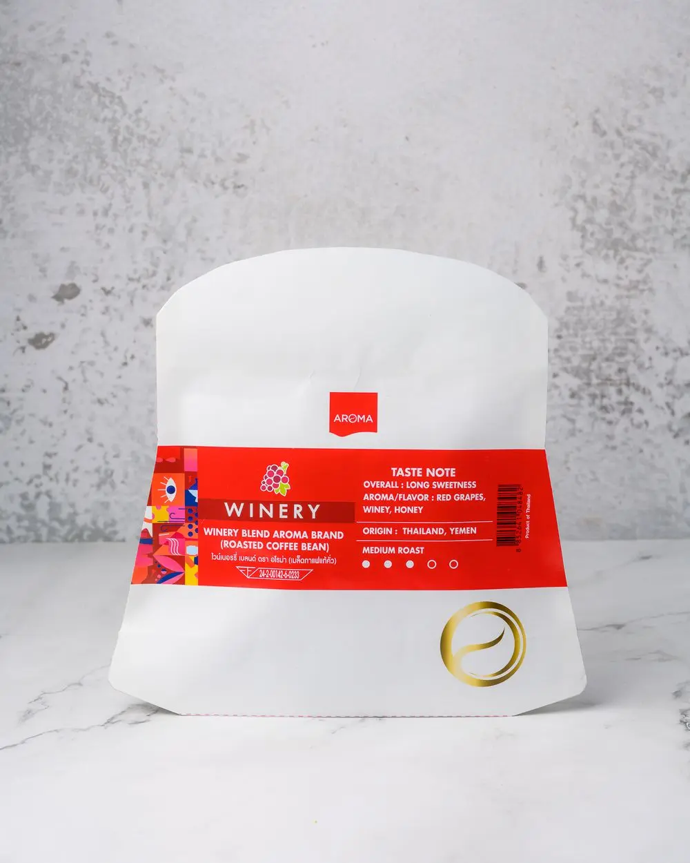 เมล็ดกาแฟคั่ว Winery Blend(Aroma) 200 G.