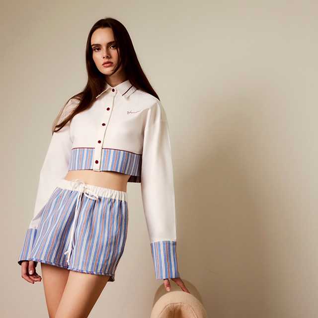 LONNY CROPPED SHIRT