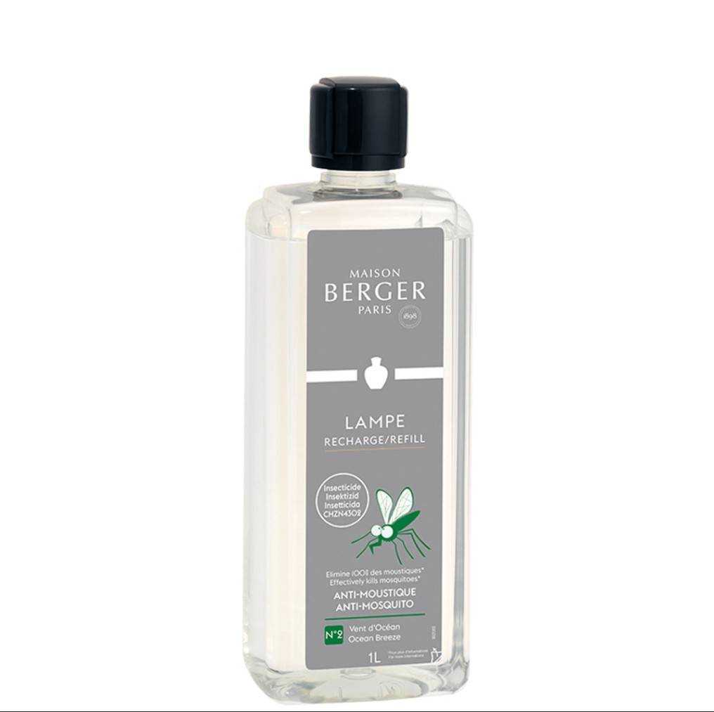 1L Anti Moustique Ocean Breeze : น้ำหอมสำหรับบ้านชนิดเติมตะเกียงน้ำหอม กลิ่น Ocean สูตรป้องกันยุง