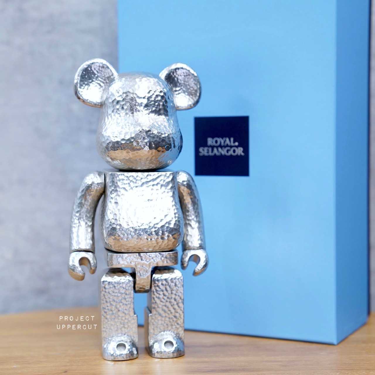 BE@RBRICK 400% ROYAL SELANGOR - Silver [New]