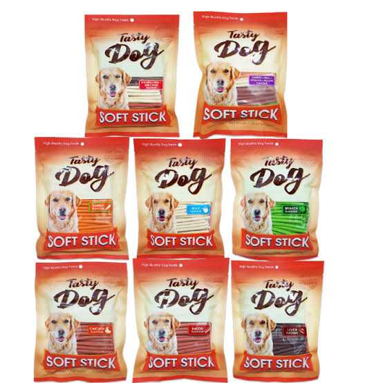 Pet8 Soft stick ขนมแท่งนิ่ม สำหรับสุนัข 450 g.