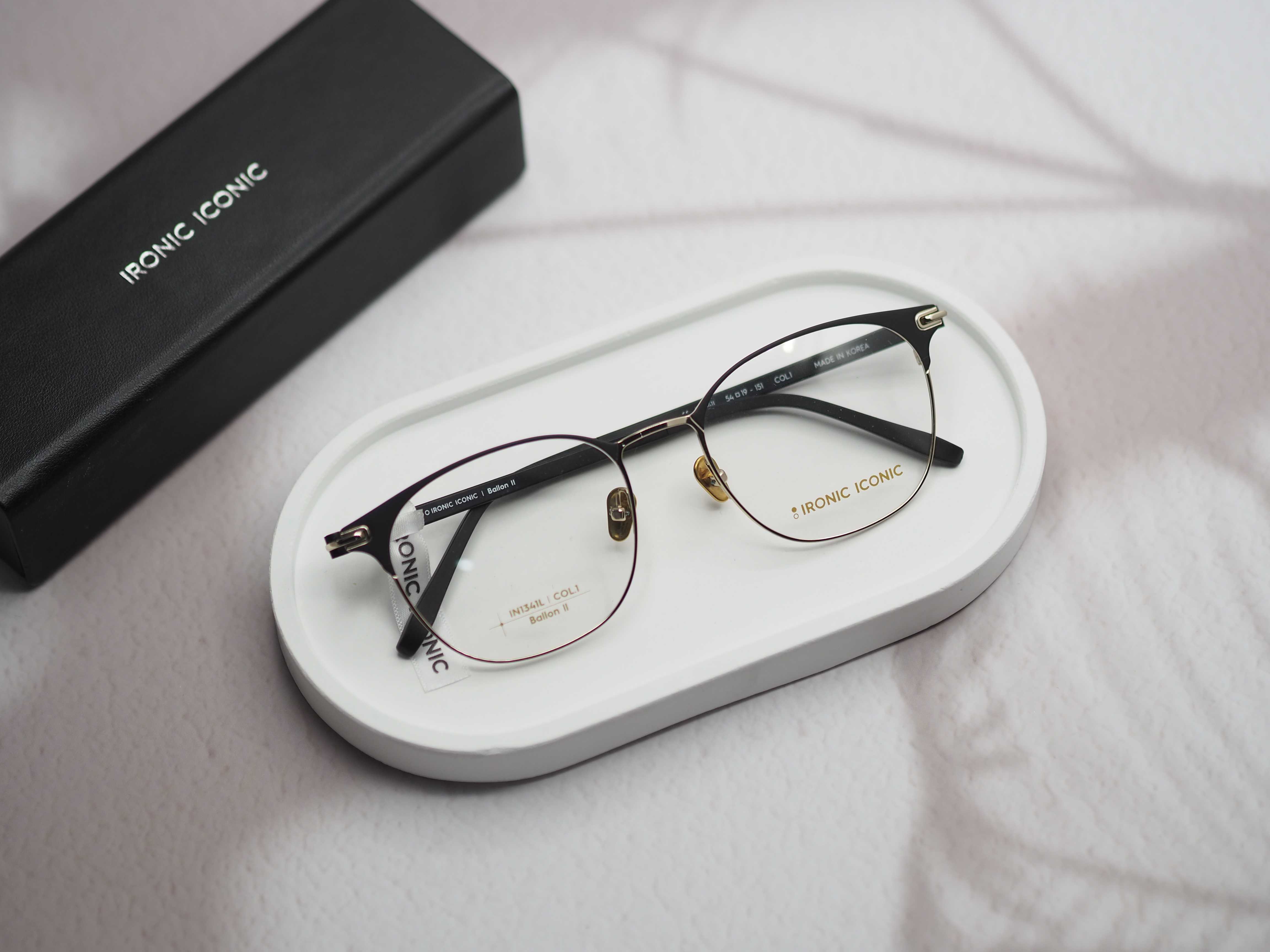 กรอบแว่น 𝗜𝗿𝗼𝗻𝗶𝗰 𝗜𝗰𝗼𝗻𝗶𝗰 รุ่น 𝗜𝗡𝟭𝟯𝟰𝟭𝗟 สี 𝗖𝟬𝟭 • คอลเลคชั่น 𝗕𝗮𝗹𝗹𝗼𝗻 𝗦𝗲𝗿𝗶e
