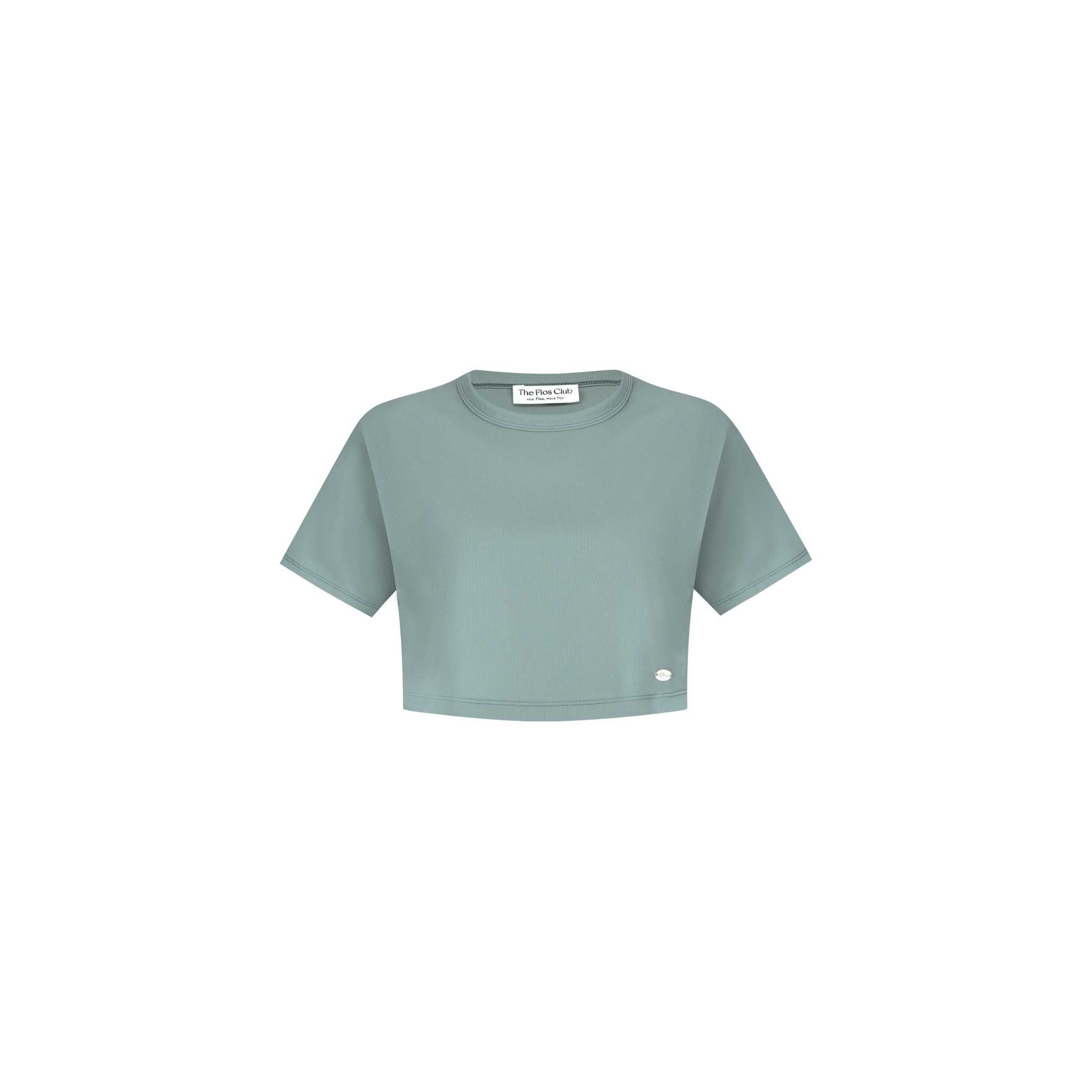 Breezy Crop (Iceberg Green) - The Flos Club
