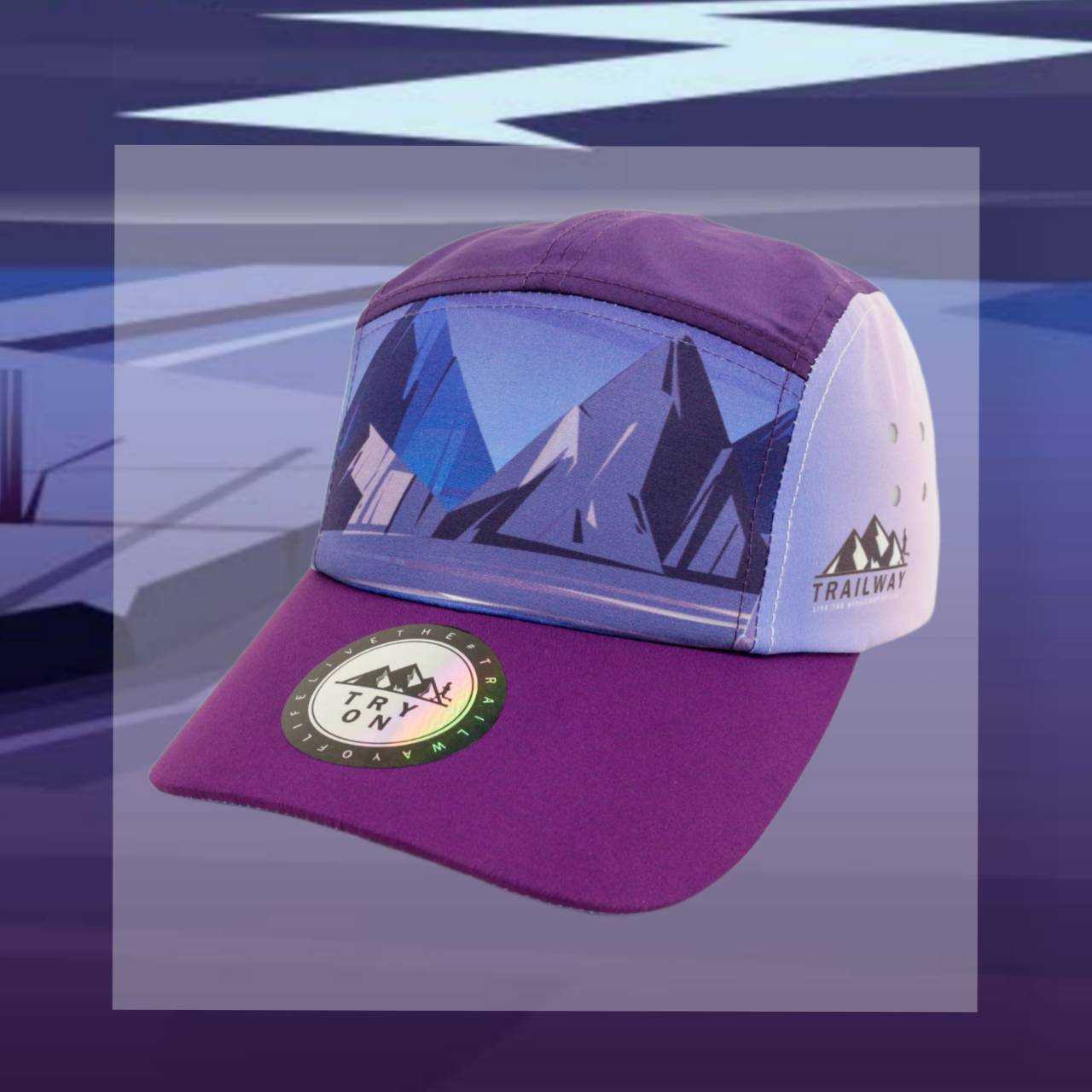 Running hat - Cold Purple