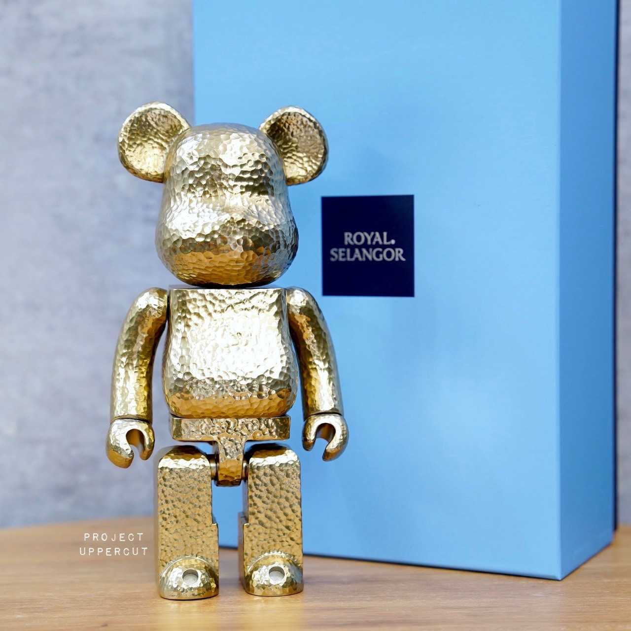 BE@RBRICK 400% ROYAL SELANGOR - Golden [New]