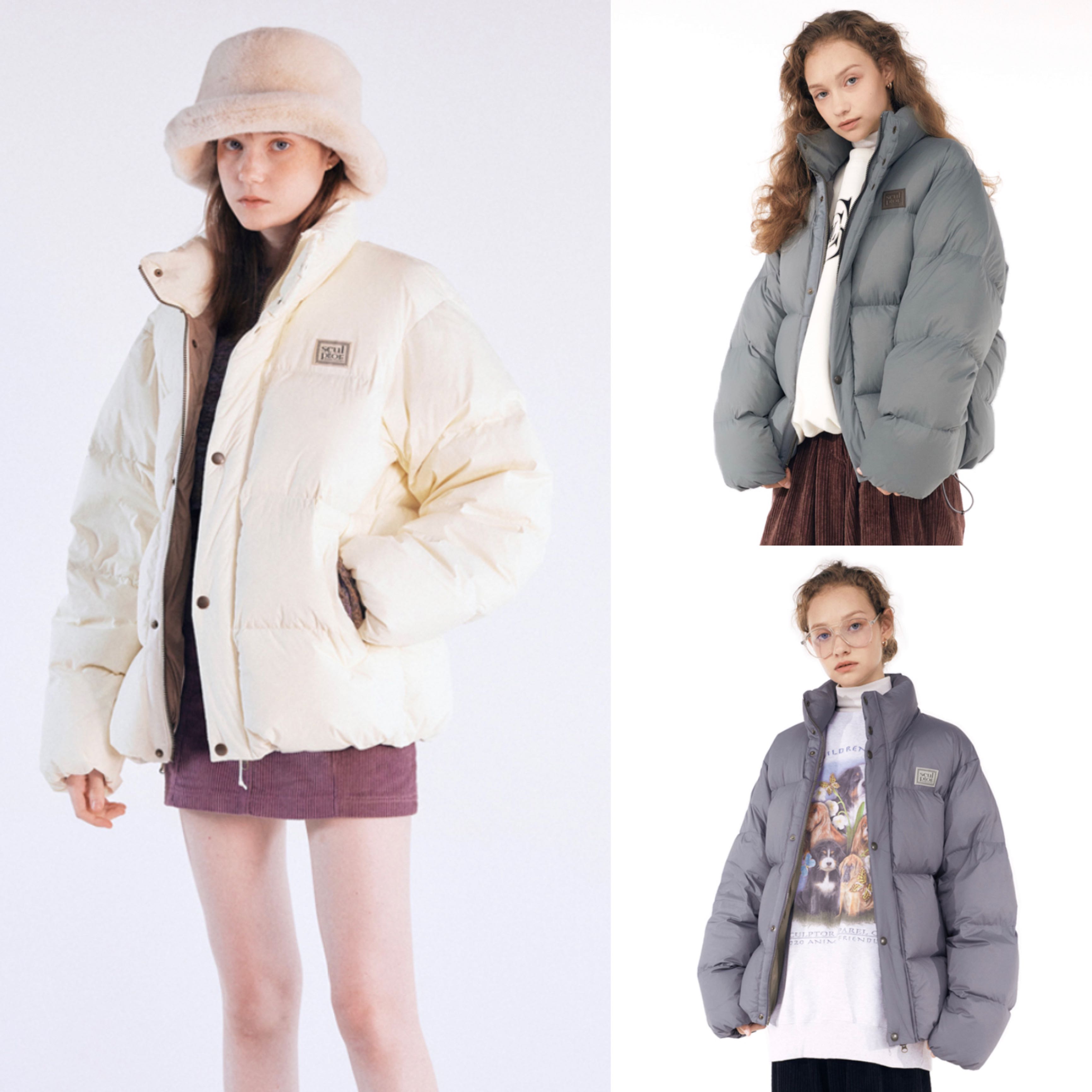 SCULPTOR Middle Oversized Puffer Down