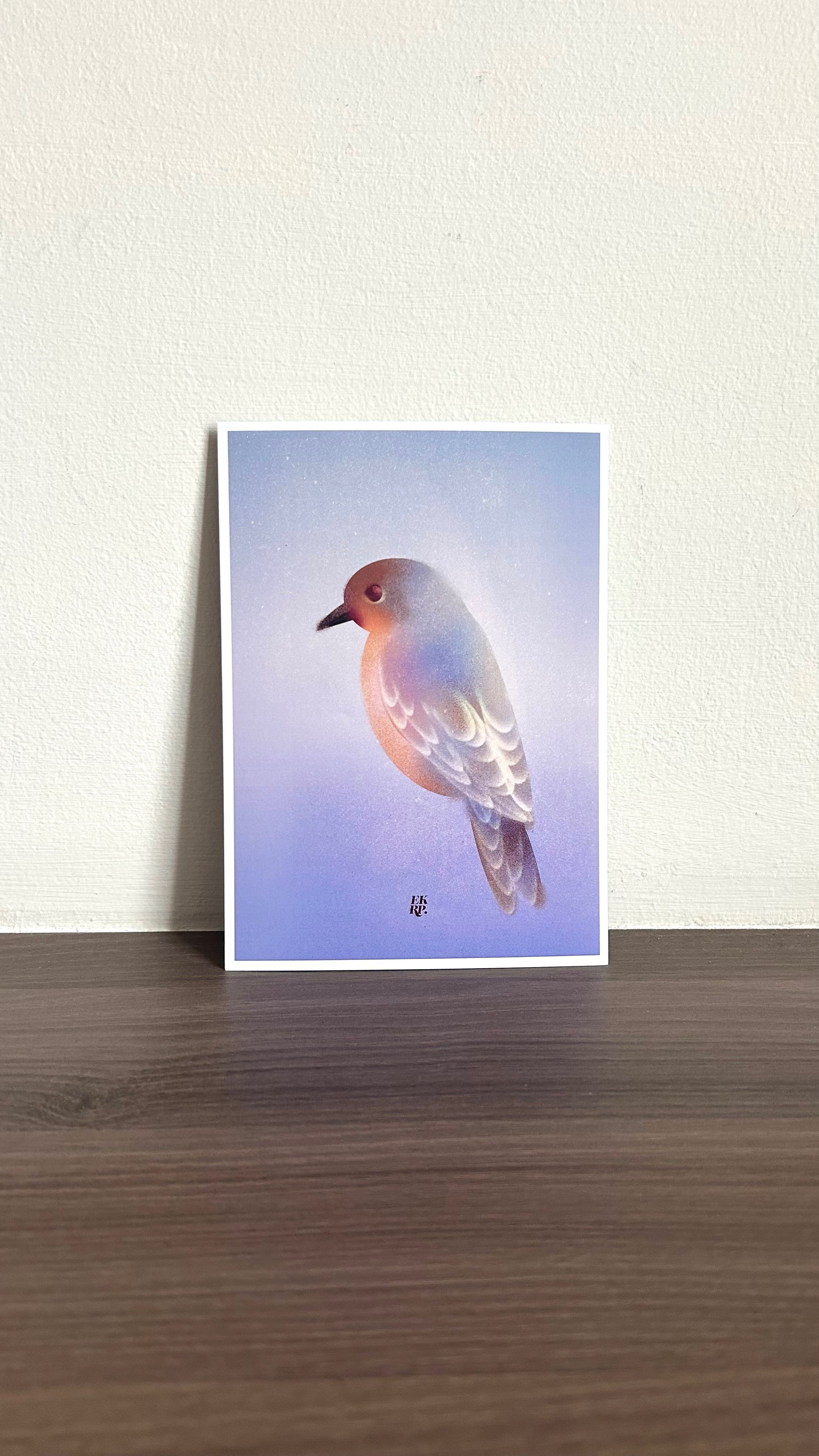 As I dream bird -  A4 size,  Art print