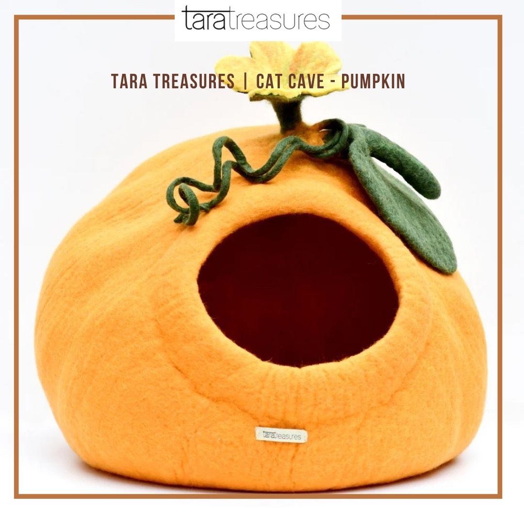 TARA TREASURES | CAT CAVE - PUMPKIN