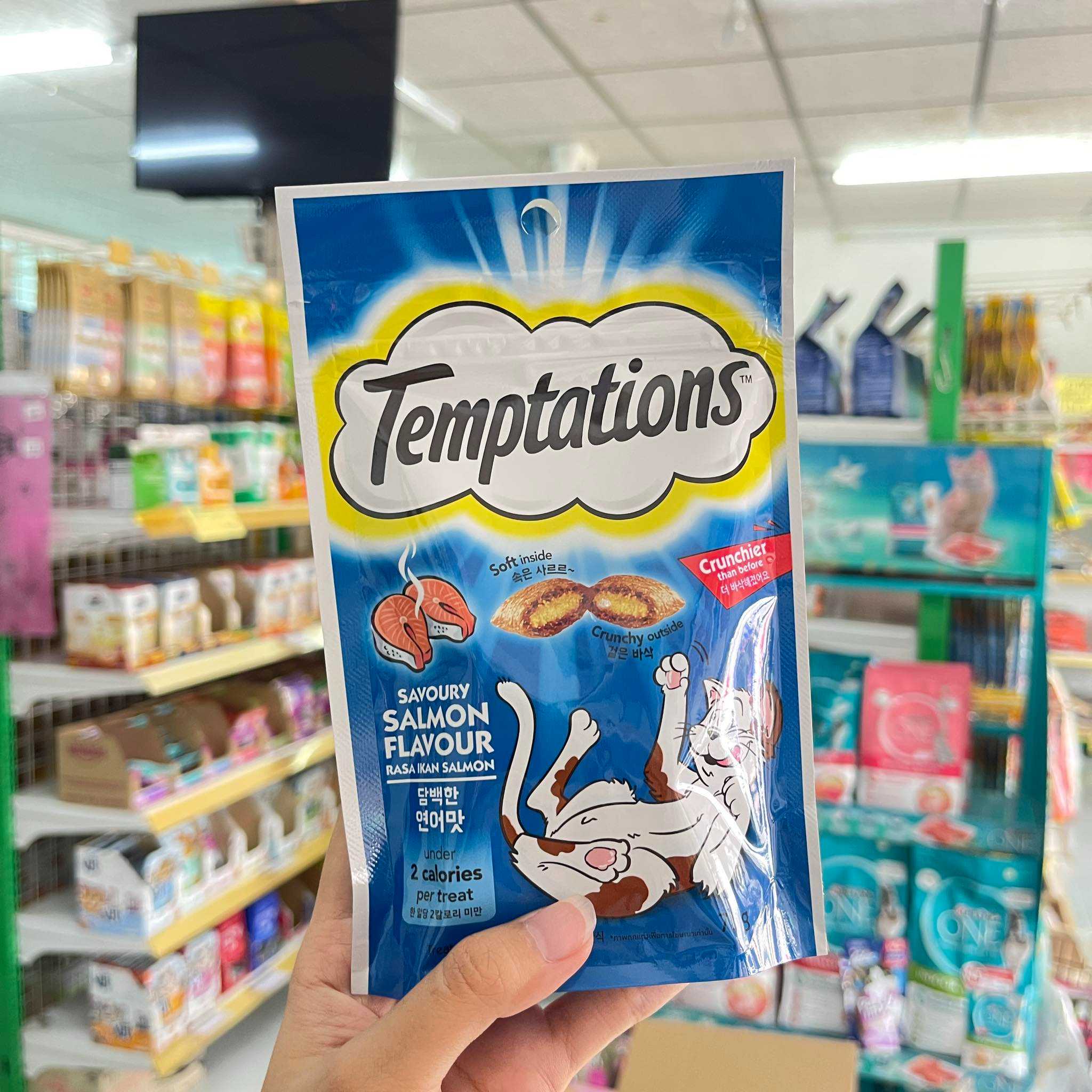 Temptations รส แซลมอน 85 g.
