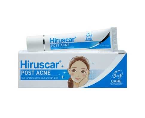 HIRUSCAR POST ACNE  ฮีรูสการ์  รักษารอยสิว รอยดำ รอยแดง