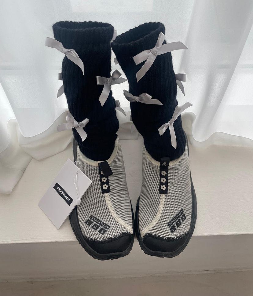 (พรีออเดอร์) ODDOT SOCK แบบเจนี่แบล็คพิ้ง