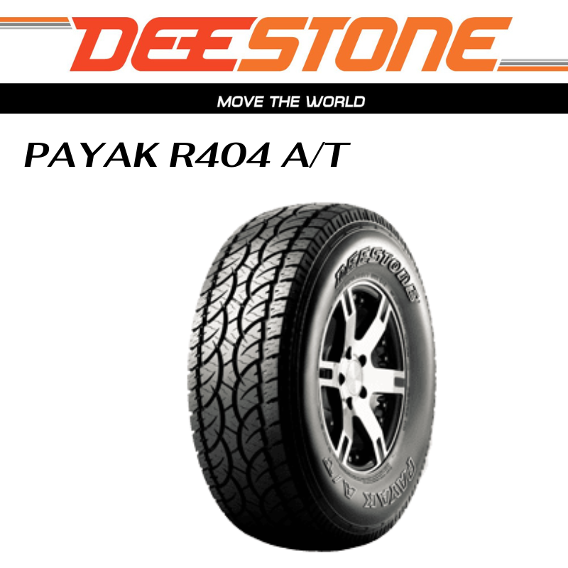 ยางรถยนต์ 30x9.5 R15 DEESTONE รุ่น AT404 ยางใหม่ปี2024