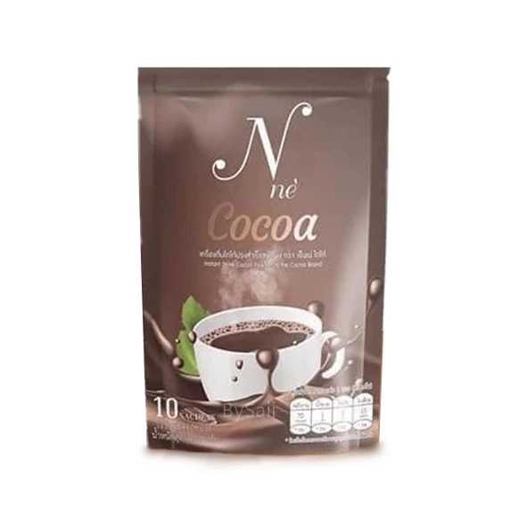 N ne Cocoa แพ็คเกจใหม่ เอ็นเน่โกโก้เพื่อสุขภาพ บรรจุ 10 ซอง