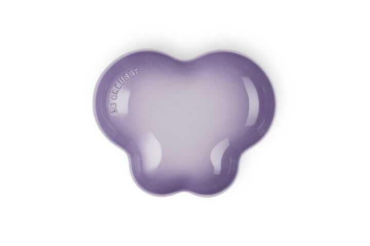 20CM SPHERE BUTTERFLY DISH BP PURPLE