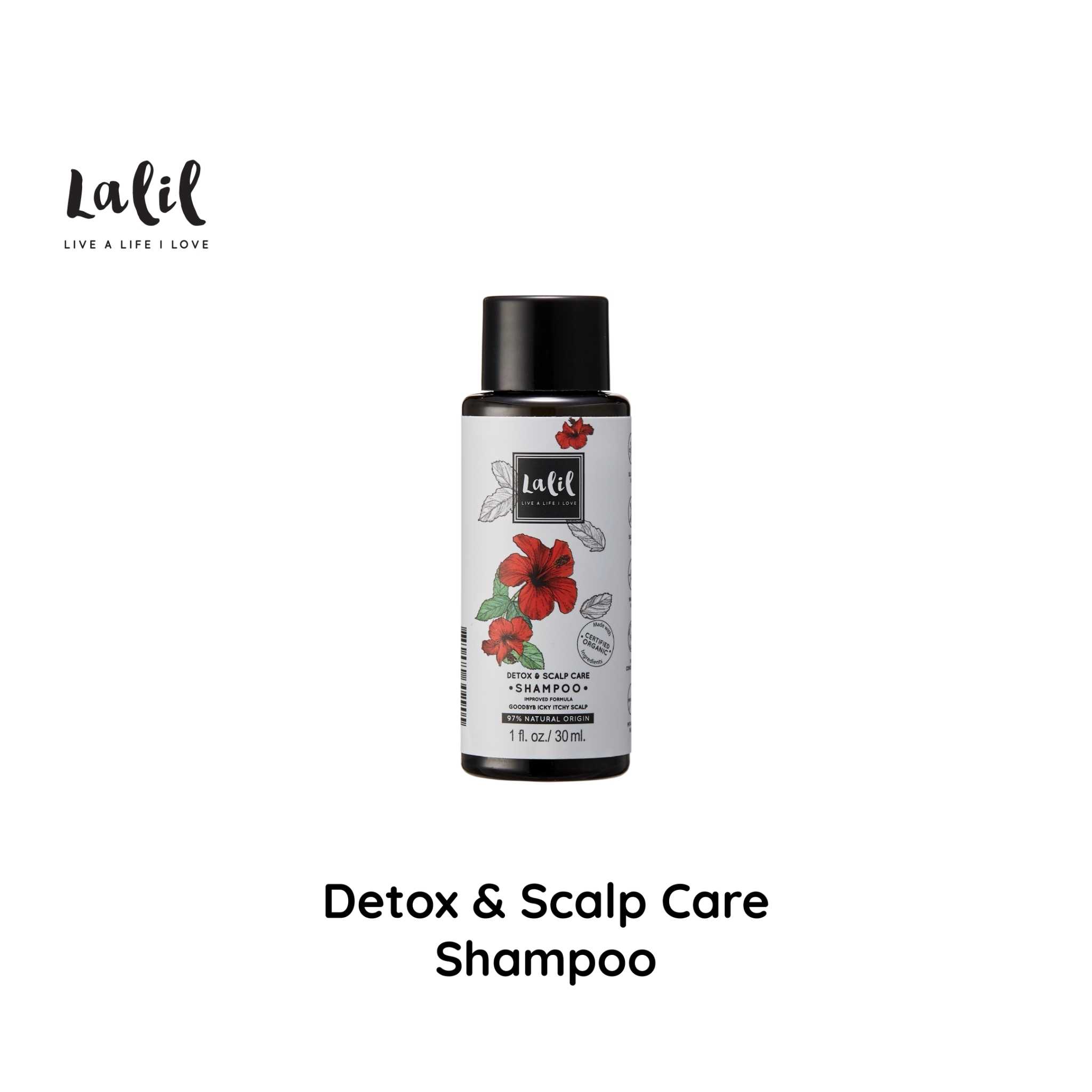 (New Package) Lalil Detox & Scalp Care Shampoo Improved formula 30ml