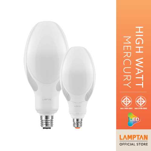 LAMPTAN หลอดไฟกำลังวัตต์สูงLED High Watt Mercury 85W ขั้ว E40
