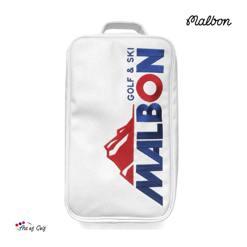 กระเป๋า Malbon Golf & Ski Shoe Bag - White สินค้าใหม่ แท้ 100%