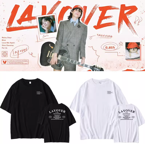 Pre-Order | เสื้อยืด Kim Taehyung V : Layover