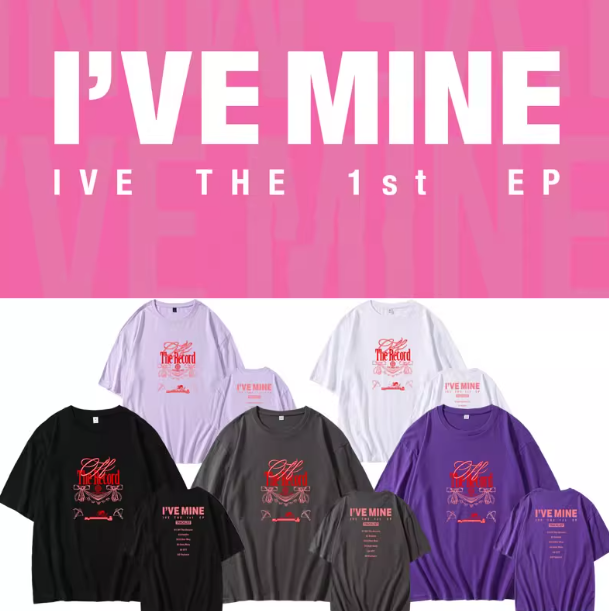Pre-Order | เสื้อยืด IVE : I'VE MINE