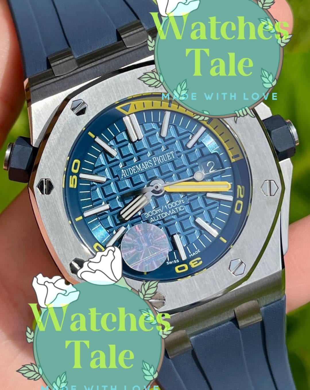 Audemars Piguet AP Royal Oak Offshore Diver Blue Ref.15710ST Special Edition JF
