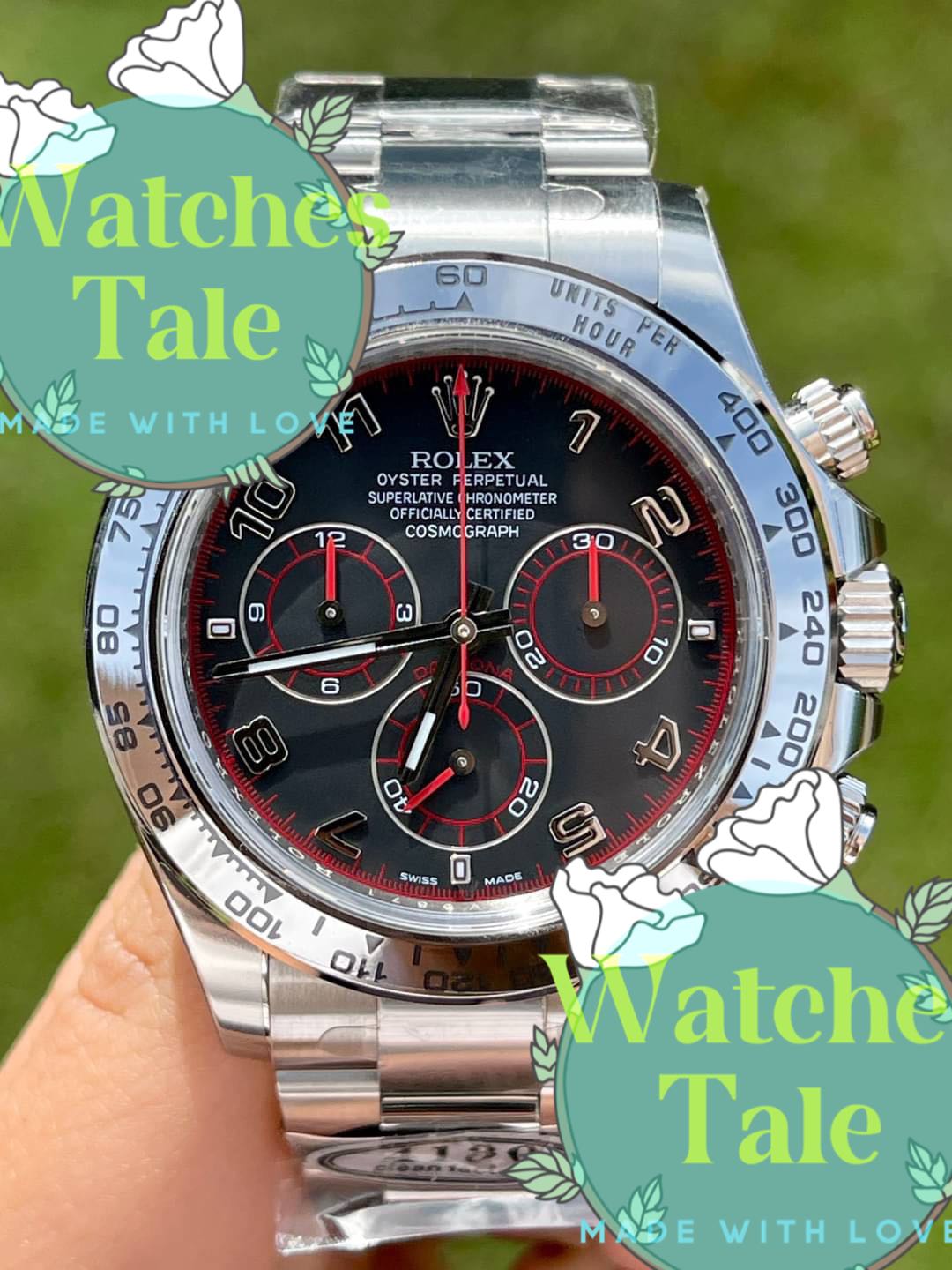 Rolex Daytona Black Racing Dial Ref.116509 40mm. Clean