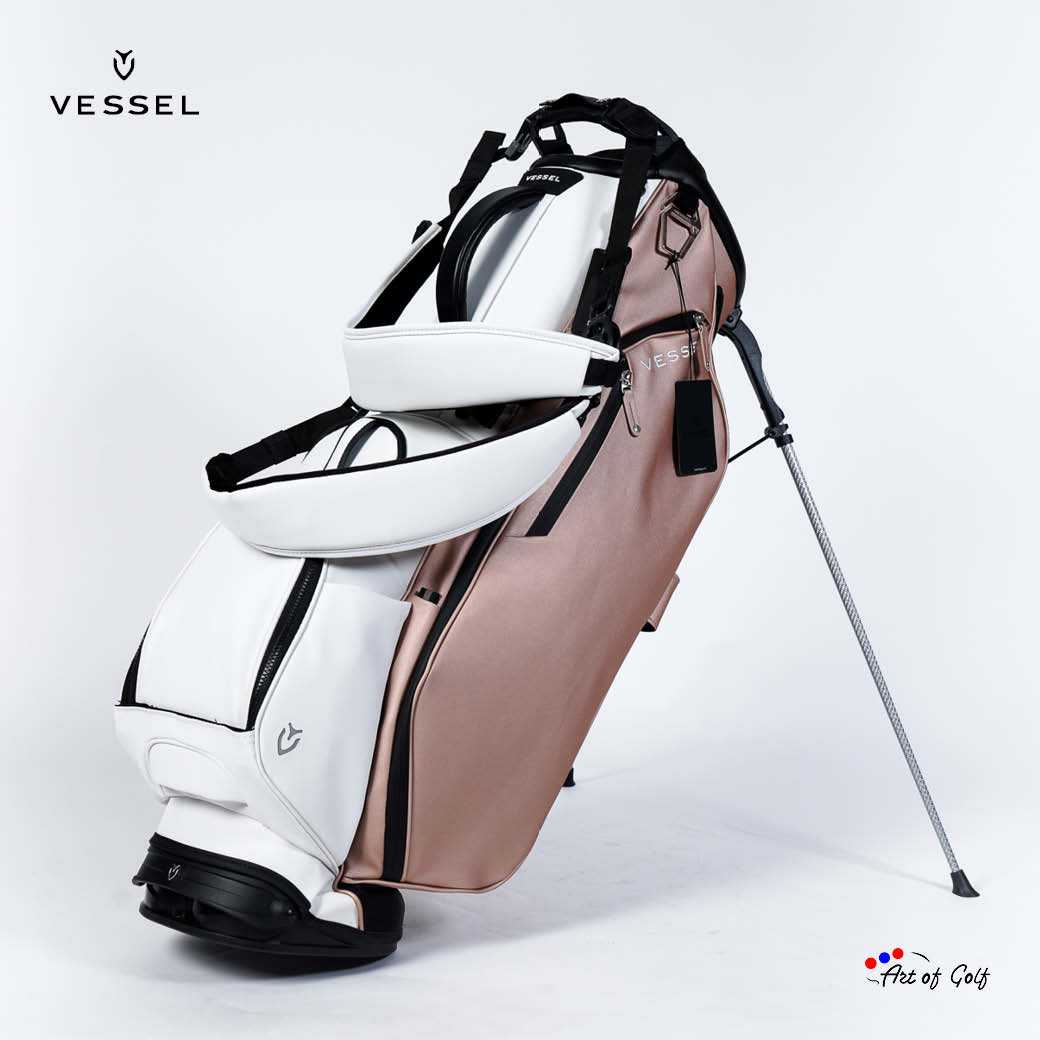 ถุงกอล์ฟ Vessel รุ่น Player III Stand - Rose Gold สินค้าใหม่ แท้ 100%