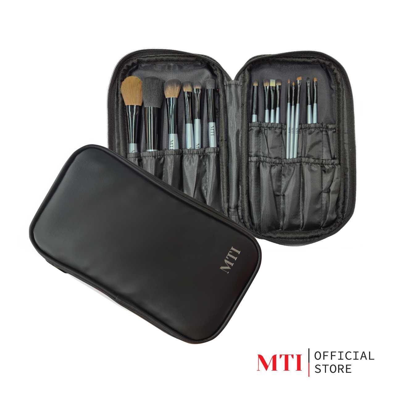 [NEW!] MTI Accessory Eyesline Brush ชุดแปรงแต่งหน้า 15 ชิ้น แปรงขนสังเคราะห์  เกรดพรีเมียม