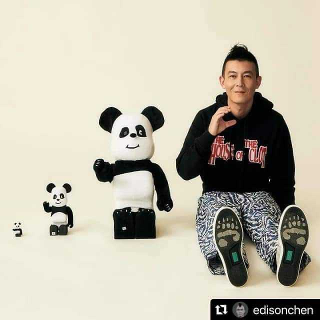 Be@rbrick Clot Panda 1000%