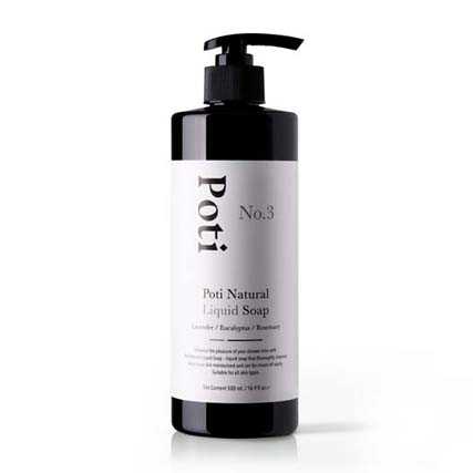 Poti Natural Liquid Soap  No.03  / 500ml.