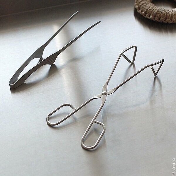 Stainless steel tongs&Camping kitchen meat tongs
