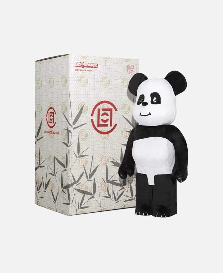 Be@rbrick Clot Panda 1000%