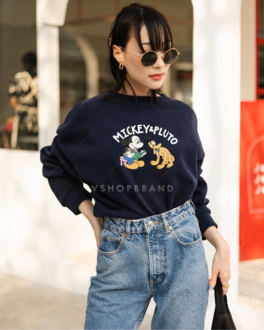 จั๊มเปอร์แต่งลายมิคกี้