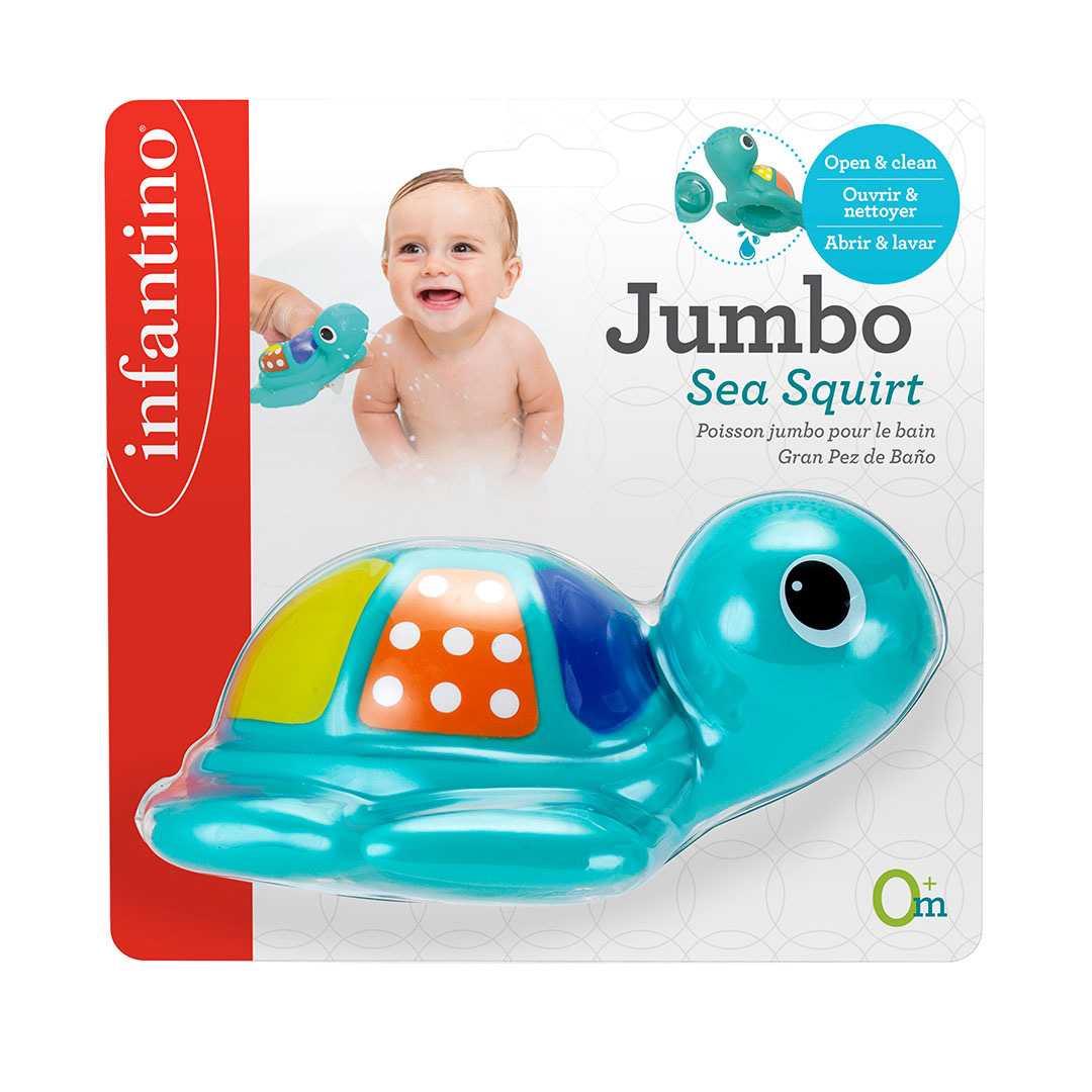 Infantino - Jumbo Sea Squirt-Turtle ของเล่นในน้ำ-เต่า