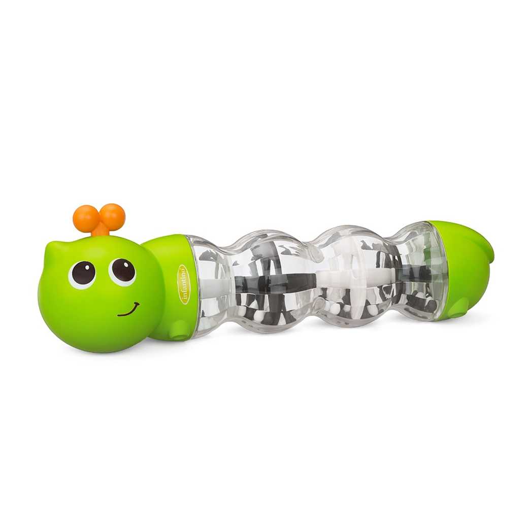 Infantino Catty’s Roll Around Fun Day ของเล่นหนอนเขย่ามีเสียง